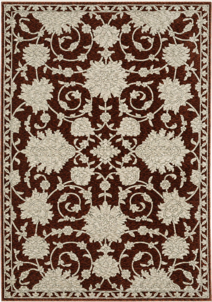 Oriental Weavers Capella CAP08 Red/Beige Area Rug