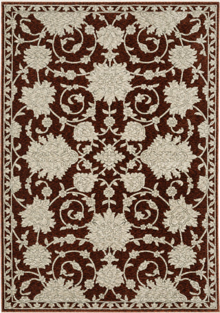 Oriental Weavers Capella CAP08 Red/Beige Area Rug