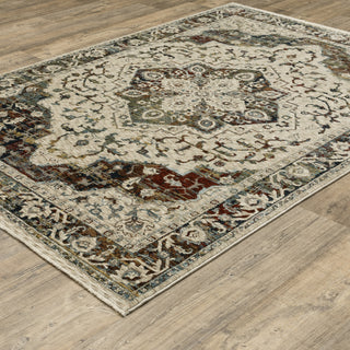 Oriental Weavers Capella CAP12 Beige/Multi Area Rug