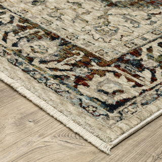 Oriental Weavers Capella CAP12 Beige/Multi Area Rug