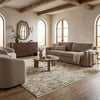 Oriental Weavers Caroline CRL04 Brown/ Beige Area Rug Lifestyle Image Feature