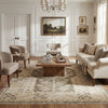 Oriental Weavers Caroline CRL07 Brown/ Beige Area Rug Lifestyle Image Feature