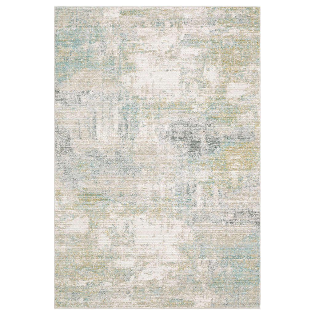 Oriental Weavers Cavett CAV01 Ivory/ Green Area Rug main image