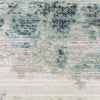 Oriental Weavers Cavett CAV03 Ivory/ Blue Area Rug Close-up Image