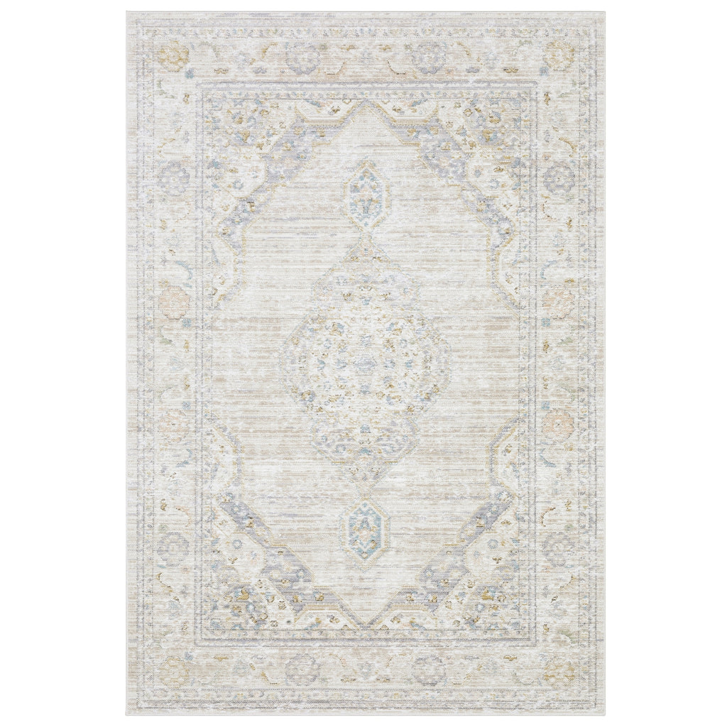 Oriental Weavers Cavett CAV11 Beige/ Blue Area Rug main image