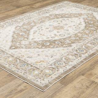 Oriental Weavers Cavett CAV12 Brown/ Blue Area Rug Alternate Image