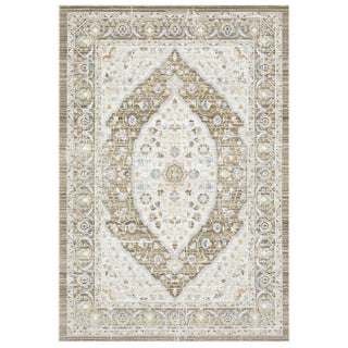 Oriental Weavers Cavett CAV12 Brown/ Blue Area Rug main image