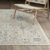 Oriental Weavers Cavett CAV13 Blue/ Pink Area Rug Lifestyle Image Feature