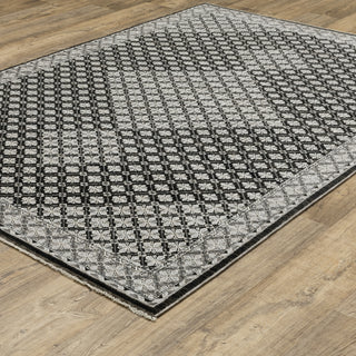 Oriental Weavers Chamberlain CH04A Black/Grey Area Rug