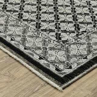 Oriental Weavers Chamberlain CH04A Black/Grey Area Rug