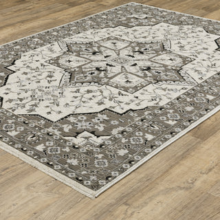 Oriental Weavers Chamberlain CH09A Ivory/Grey Area Rug