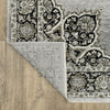 Oriental Weavers Chamberlain CH11L Grey/Black Area Rug Backing Image