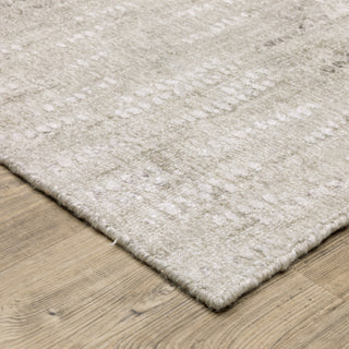Oriental Weavers Clarke CLA08 Beige/ Brown Area Rug Corner Image