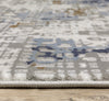Oriental Weavers Easton 011E3 Blue/Ivory Area Rug Pile Image