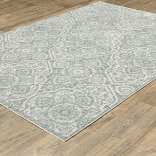 Oriental Weavers Echo ECH02 Green/Ivory Area Rug