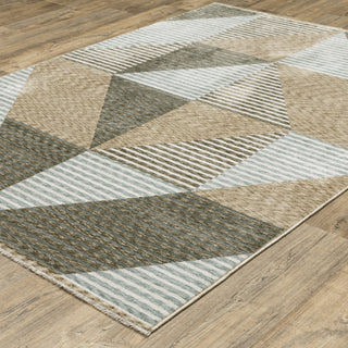 Oriental Weavers Echo ECH04 Beige/Grey Area Rug