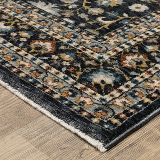 Oriental Weavers Eliana ELI04 Blue/ Multi Area Rug Corner Image