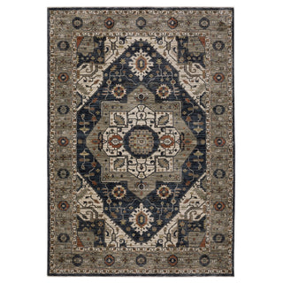 Oriental Weavers Eliana ELI07 Brown/ Blue Area Rug main image