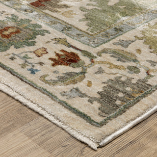 Oriental Weavers Eliana ELI10 Ivory/ Multi Area Rug Corner Image