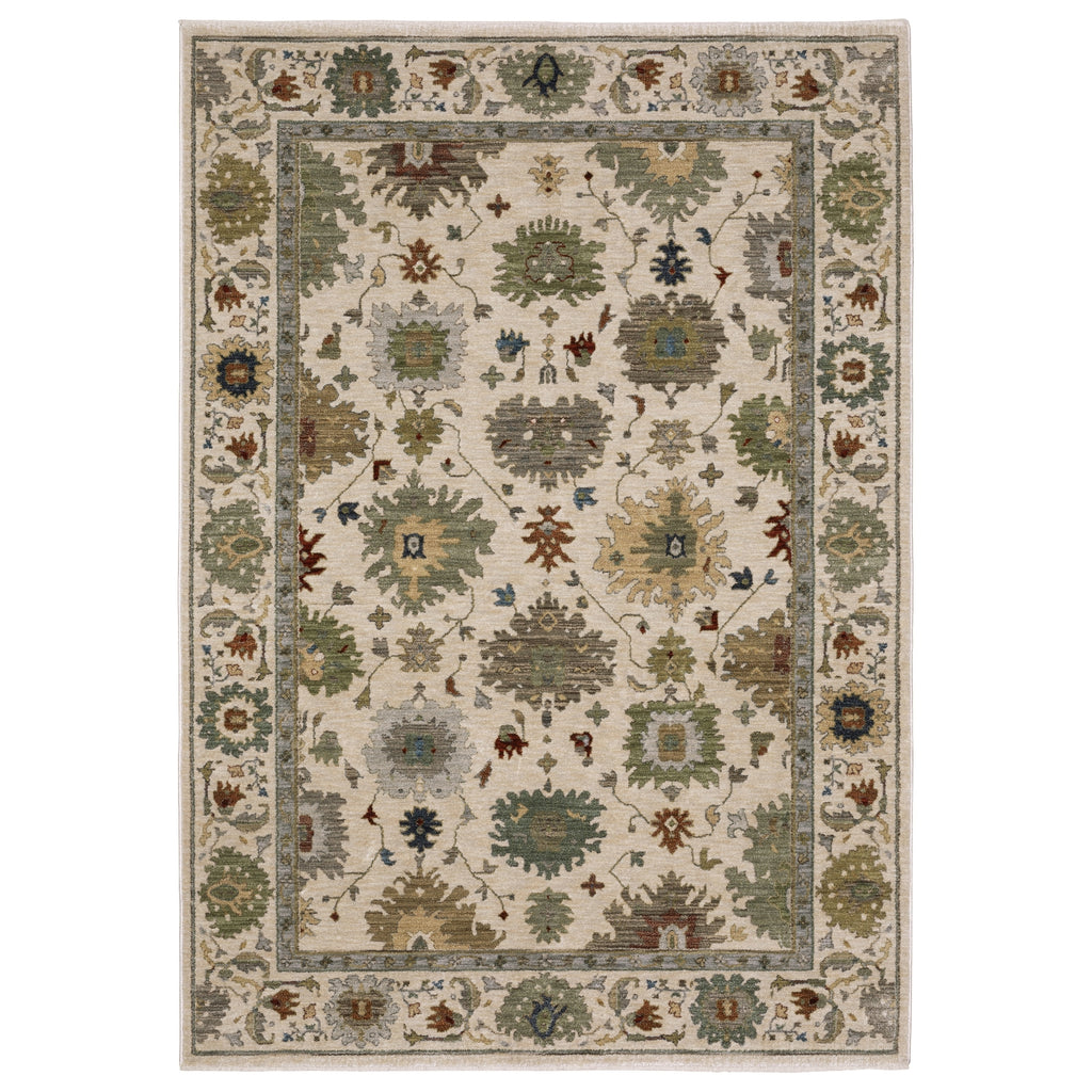 Oriental Weavers Eliana ELI10 Ivory/ Multi Area Rug main image