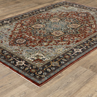 Oriental Weavers Eliana ELI11 Red/ Blue Area Rug Alternate Image