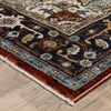 Oriental Weavers Eliana ELI11 Red/ Blue Area Rug Corner Image