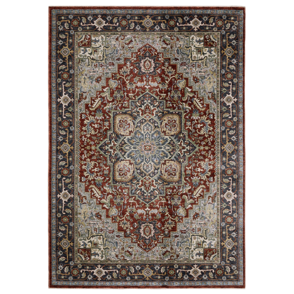 Oriental Weavers Eliana ELI11 Red/ Blue Area Rug main image