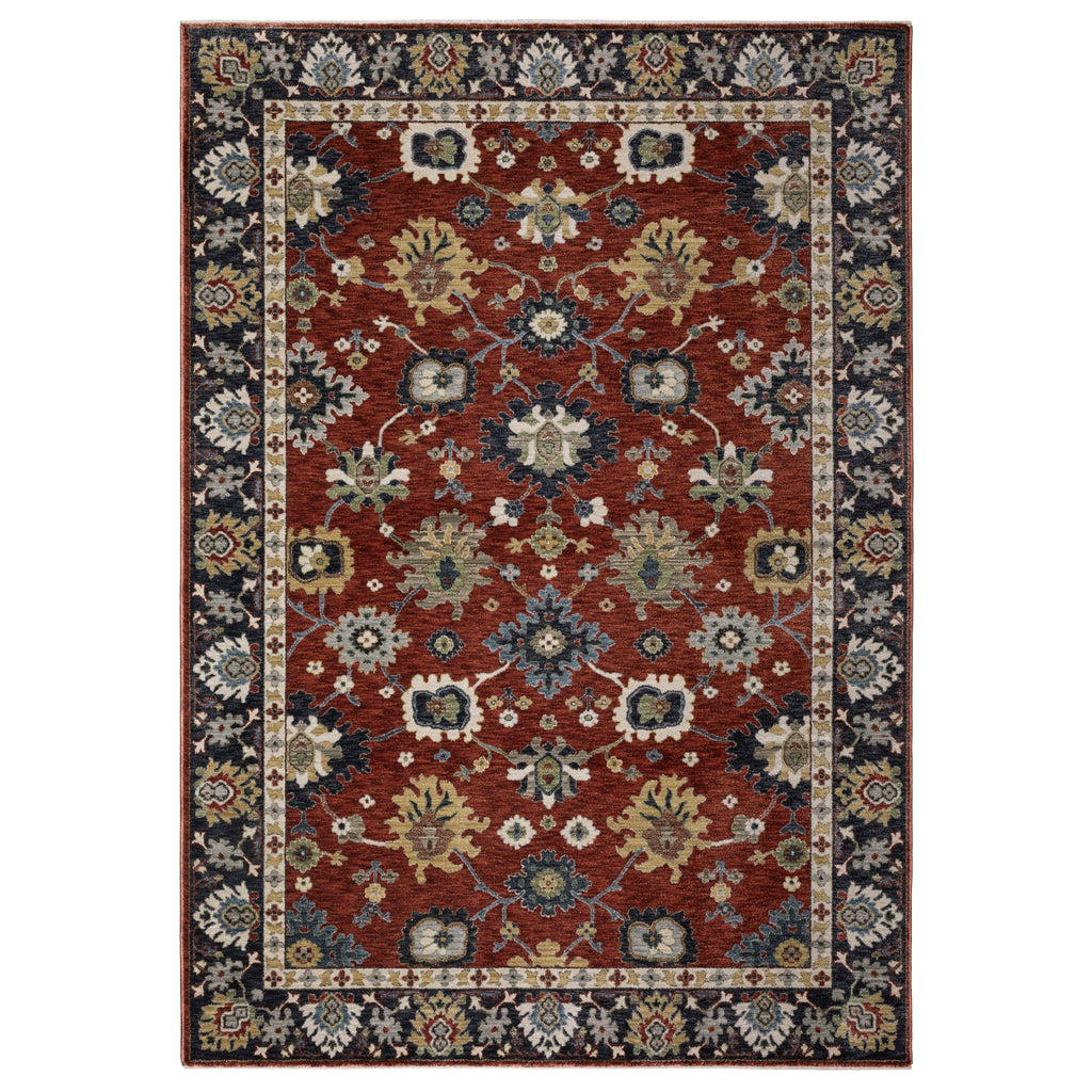 Oriental Weavers Eliana ELI12 Red/ Blue Area Rug main image