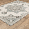 Oriental Weavers ELLINGTON ELL01 Ivory/ Blue Area Rug Alternate Image