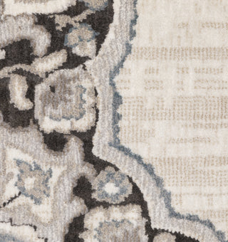 Oriental Weavers ELLINGTON ELL01 Ivory/ Blue Area Rug Close-up Image