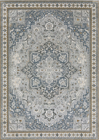 Oriental Weavers ELLINGTON ELL02 Blue/ Grey Area Rug main image