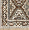 Oriental Weavers ELLINGTON ELL03 Rust/ Blue Area Rug Corner Image