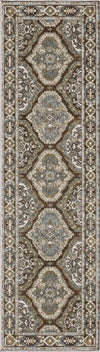 Oriental Weavers ELLINGTON ELL03 Rust/ Blue Area Rug Runner Image