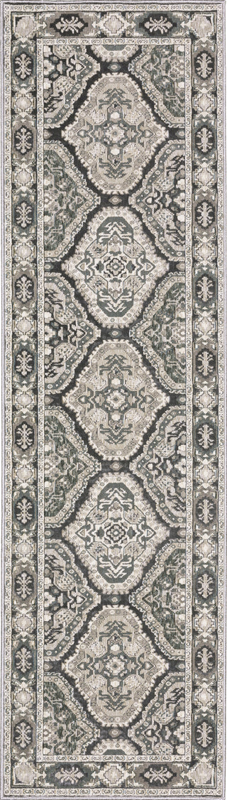 Oriental Weavers ELLINGTON ELL04 Grey/ Grey Area Rug Runner Image