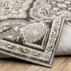 Oriental Weavers ELLINGTON ELL04 Grey/ Grey Area Rug Backing Image