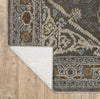 Oriental Weavers ELLINGTON ELL05 Grey/ Multi Area Rug Backing Image