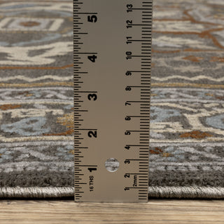 Oriental Weavers ELLINGTON ELL05 Grey/ Multi Area Rug Pile Image