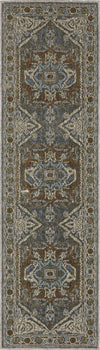 Oriental Weavers ELLINGTON ELL05 Grey/ Multi Area Rug Runner Image