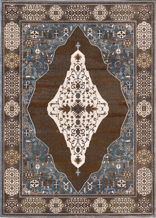 Oriental Weavers ELLINGTON ELL06 Rust/ Blue Area Rug main image