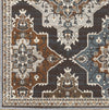 Oriental Weavers ELLINGTON ELL07 Blue/ Rust Area Rug Corner Image