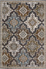 Oriental Weavers ELLINGTON ELL07 Blue/ Rust Area Rug Main Image