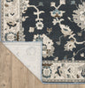 Oriental Weavers ELLINGTON ELL08 Blue/ Beige Area Rug Backing Image