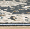 Oriental Weavers ELLINGTON ELL08 Blue/ Beige Area Rug Pile Image