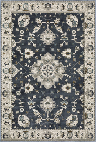 Oriental Weavers ELLINGTON ELL08 Blue/ Beige Area Rug Main Image