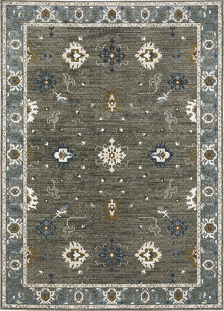 Oriental Weavers ELLINGTON ELL09 Grey/ Blue Area Rug main image