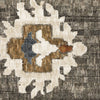 Oriental Weavers ELLINGTON ELL09 Grey/ Blue Area Rug Close-up Image