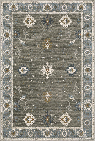 Oriental Weavers ELLINGTON ELL09 Grey/ Blue Area Rug Main Image