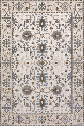 Oriental Weavers ELLINGTON ELL10 Ivory/ Blue Area Rug Main Image