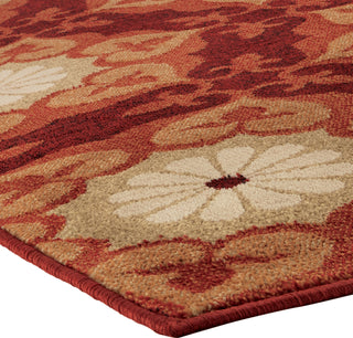 Oriental Weavers Emerson 5386G Amelia Medallion Area Rug Corner Image