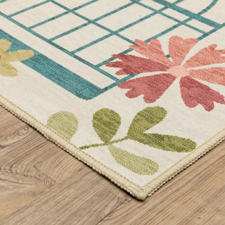 Oriental Weavers Fiji FIJ05 Beige/Multi Area Rug